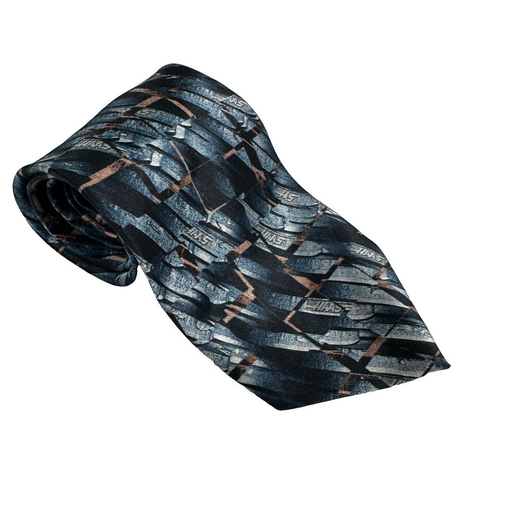 Haas Automation Blue 100% Silk Neck Tie Formula One 1 Haas F1 Team Racing